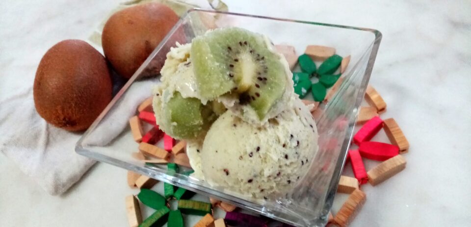 gelato al kiwi