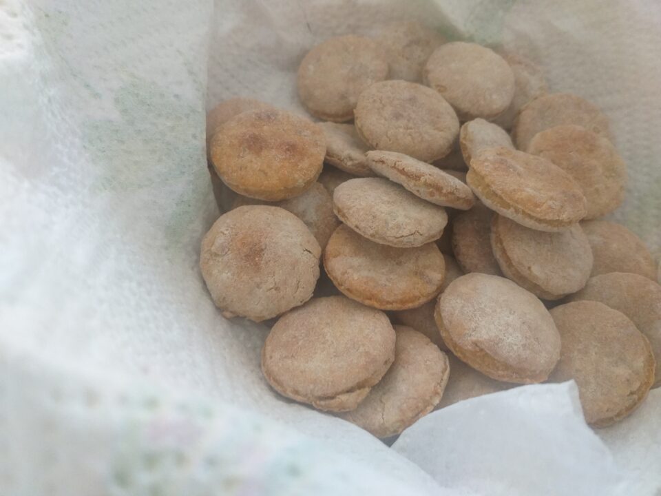 biscotti al tonno per cani