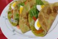Crepes di piselli